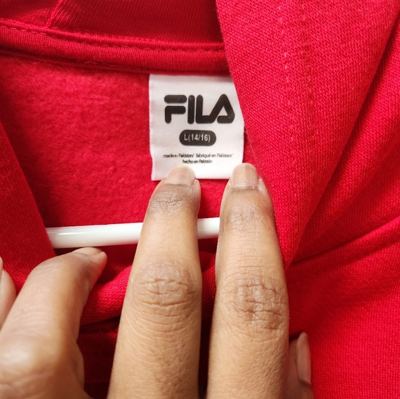 Fila Hoodie. Unisex NWT - Picture 4 of 5